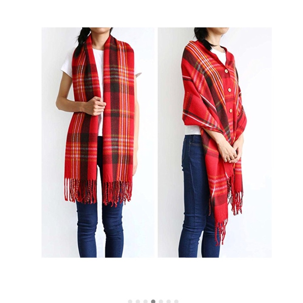 ❤️Blowout Sale❤️LAST 1 Poncho Blanket Scarf - Picture 3 of 6